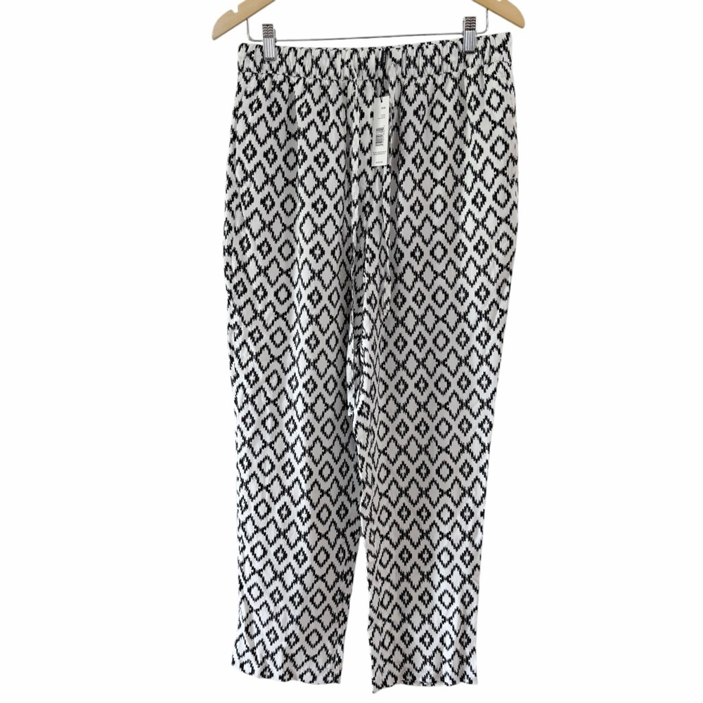 Tahari Pants Black & White NEW Size Medium